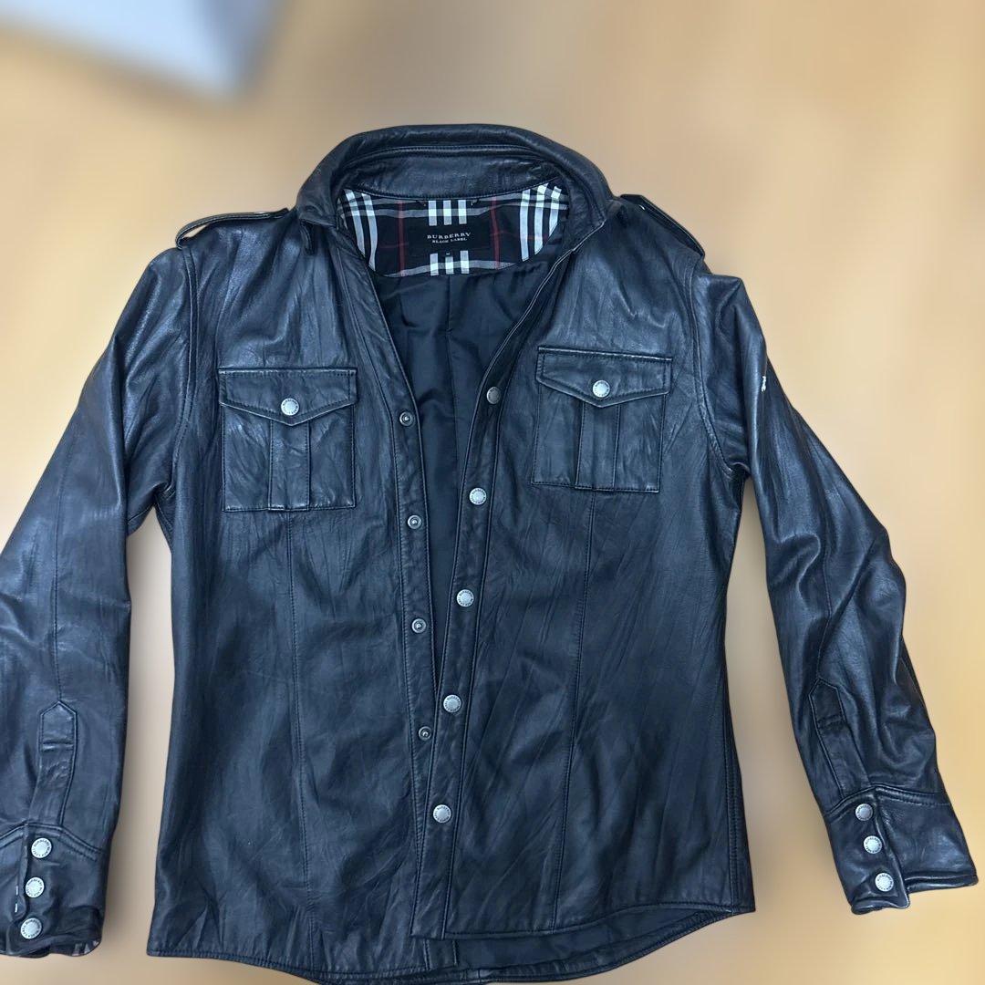 BURBERRY BLACK LABEL レザージャケット Mサイズ