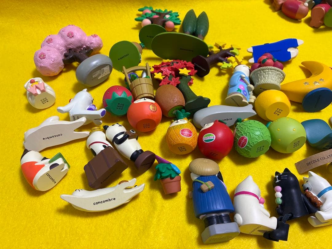 コンコンブル　三猿　ポジティブ三猿　イチョウ　もみじ　朝顔　その他