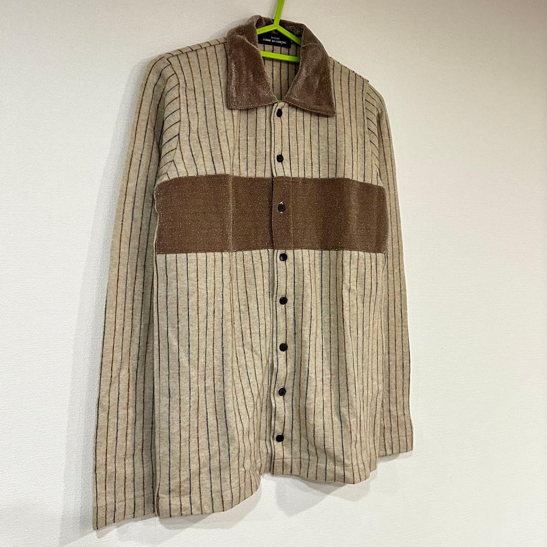 ⛄*️様 トリココムデギャルソン シースルー　ウールカーディガン AD1995