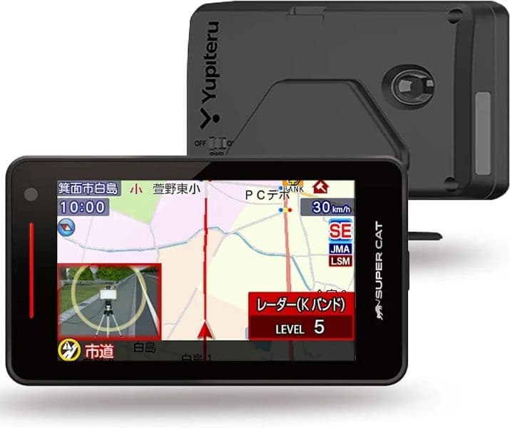 ユピテル 最新型レーダー SUPER CAT YK-100A