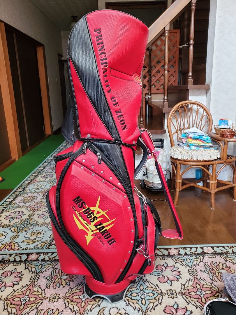 MS-06S ZAKUII ゴルフバッグ ガンダム シャア専用ザク ジオン