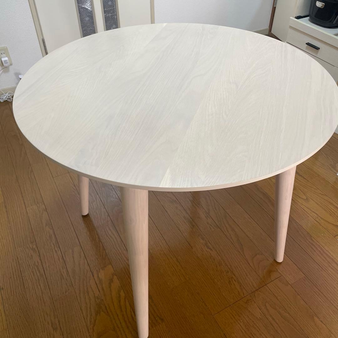 【手渡し割引あり】tac interior 丸テーブル　ダイニングテーブル