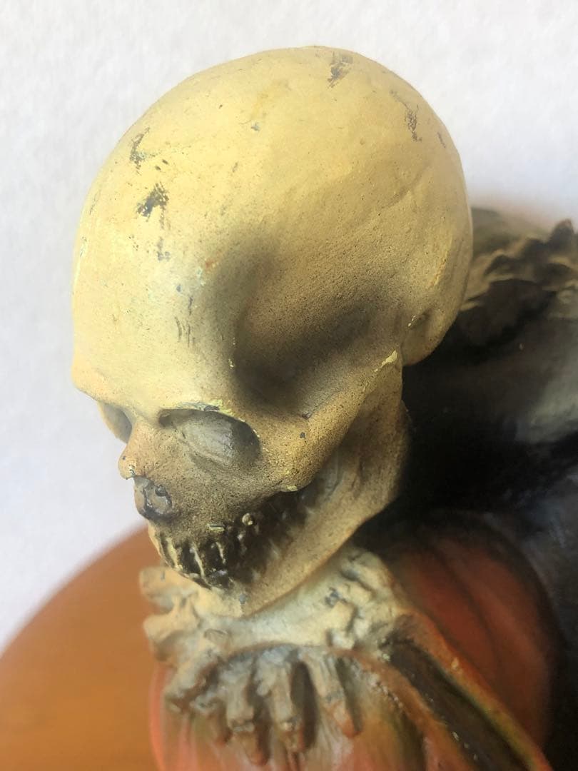 ビンテージ　スカル　髑髏　骸骨　ハロウィン　死神　50s モンスター　レトロ