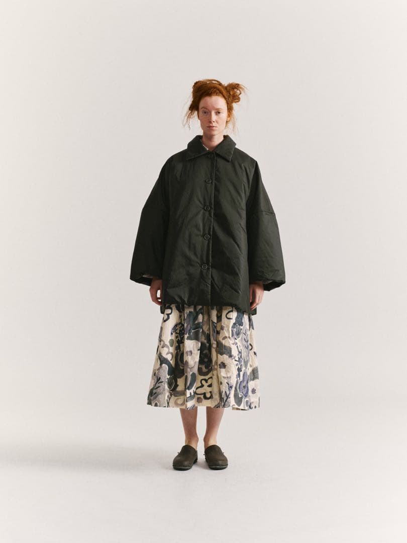 CASEY CASEY ダークグリーン ダウンジャケット