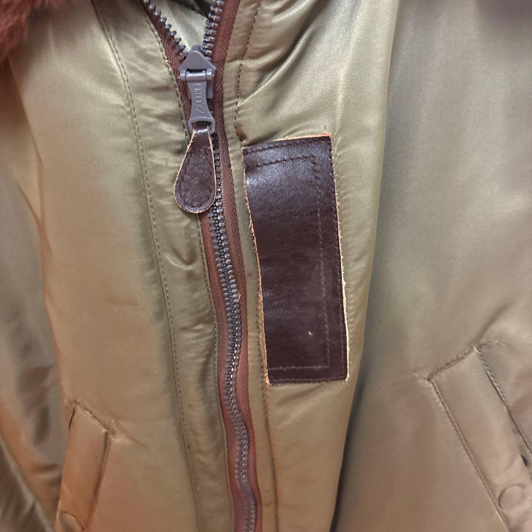 B-15Bタイプ フライトジャケット 38サイズ オリーブグリーン