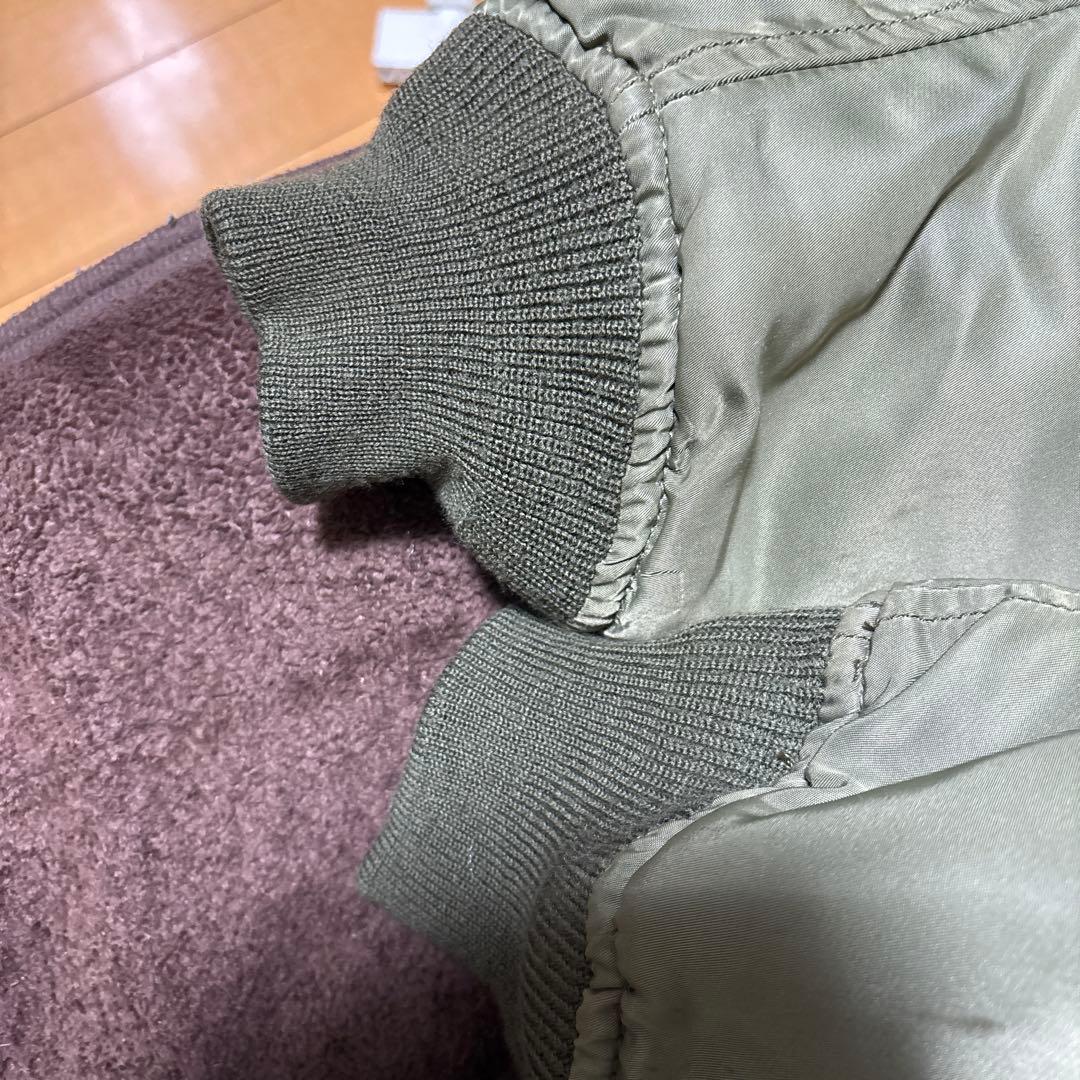 B-15Bタイプ フライトジャケット 38サイズ オリーブグリーン