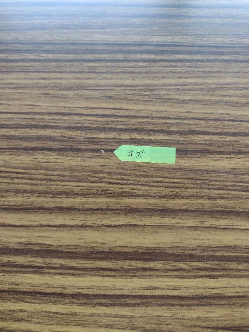 カリモク６０　リビングテーブル（大）ウォールナット　★犬の噛み跡あり★