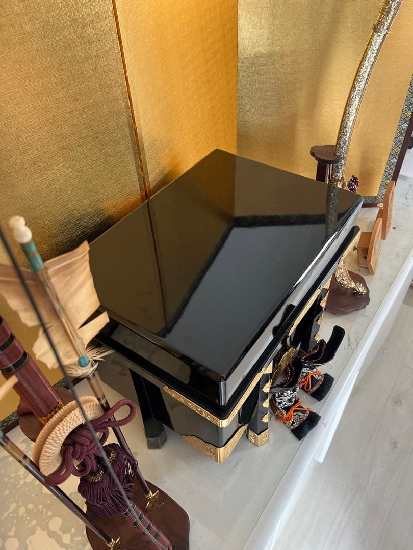 40年もの　五月人形 徳川家康 武士の鎧と兜