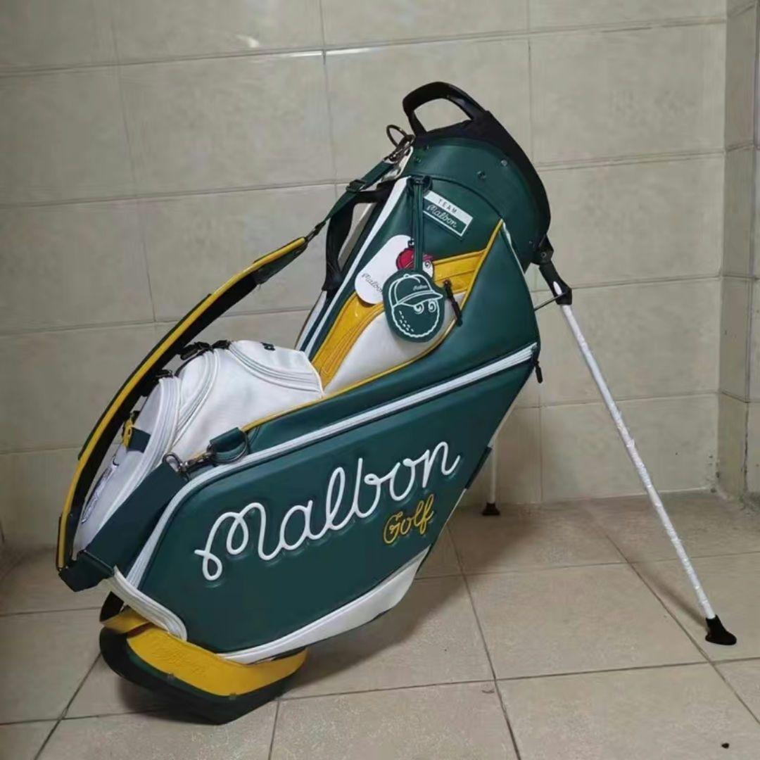 Mマルボン キャディバッグ スタンドゴルフバッグ 新品 キャディバッグ グリーン