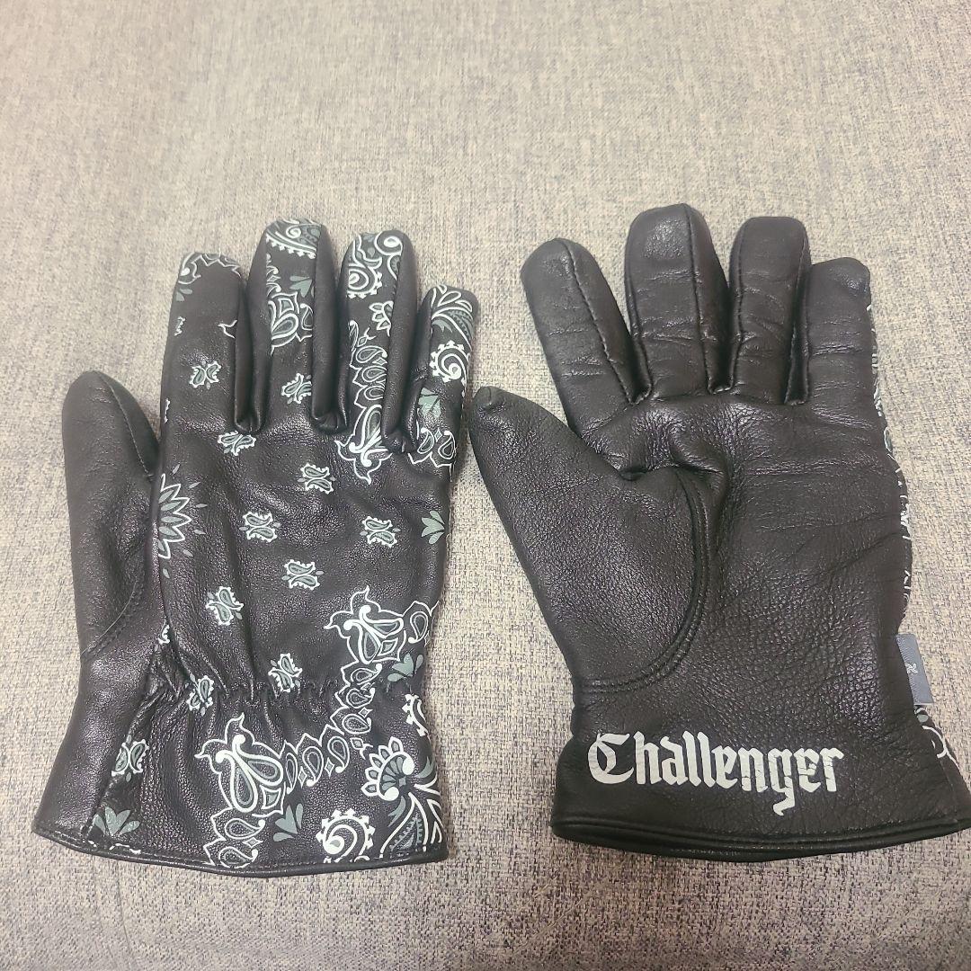 Challenger チャレンジャー ネイバーフッド 手袋 レザーM