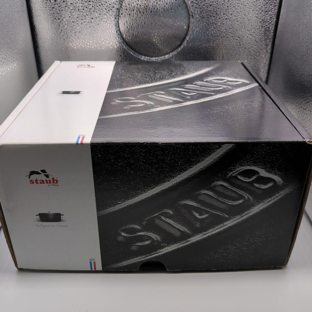 ストウブ　ピコ・ココット ブラック 24cm