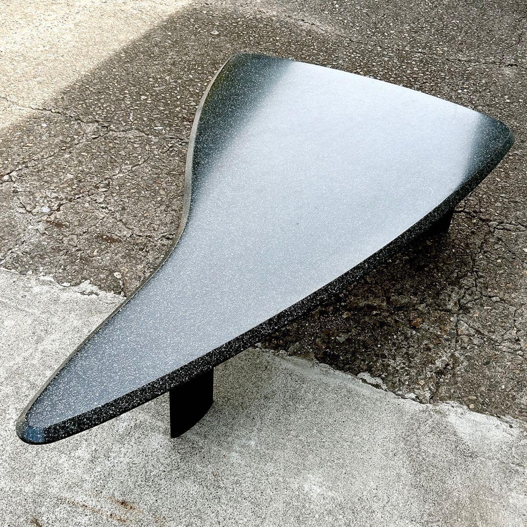 石目調アート ローテーブル スペースエイジ モダン