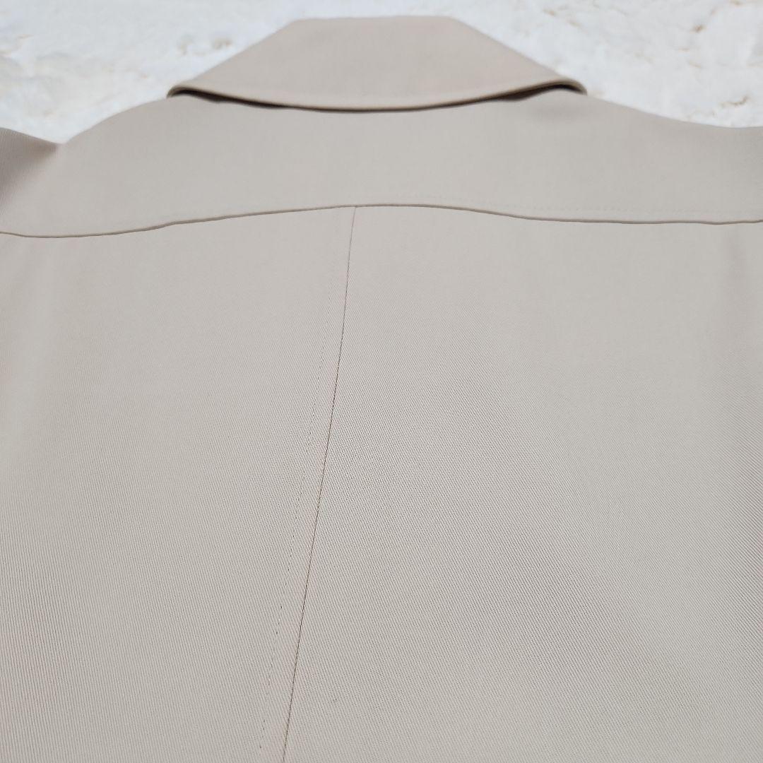 【新品】マックスマーラ白タグバージンウールコートベージュ 40サイズ