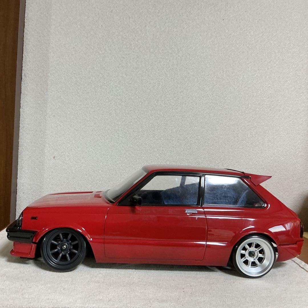 パンドラ　PANDORA スターレット　KP61 1/10ボディー　タイヤセット