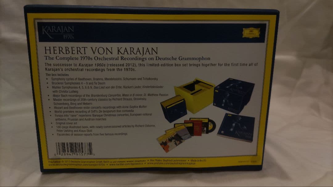 カラヤン　KARAJAN 1970s オーケストラ録音集