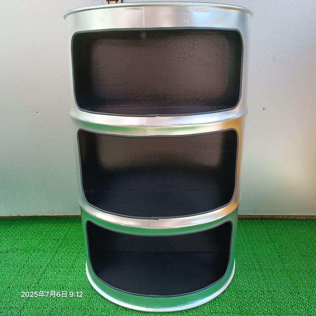 ミッチ品 ドラム缶remake3BOX！シルバー＆ブラック