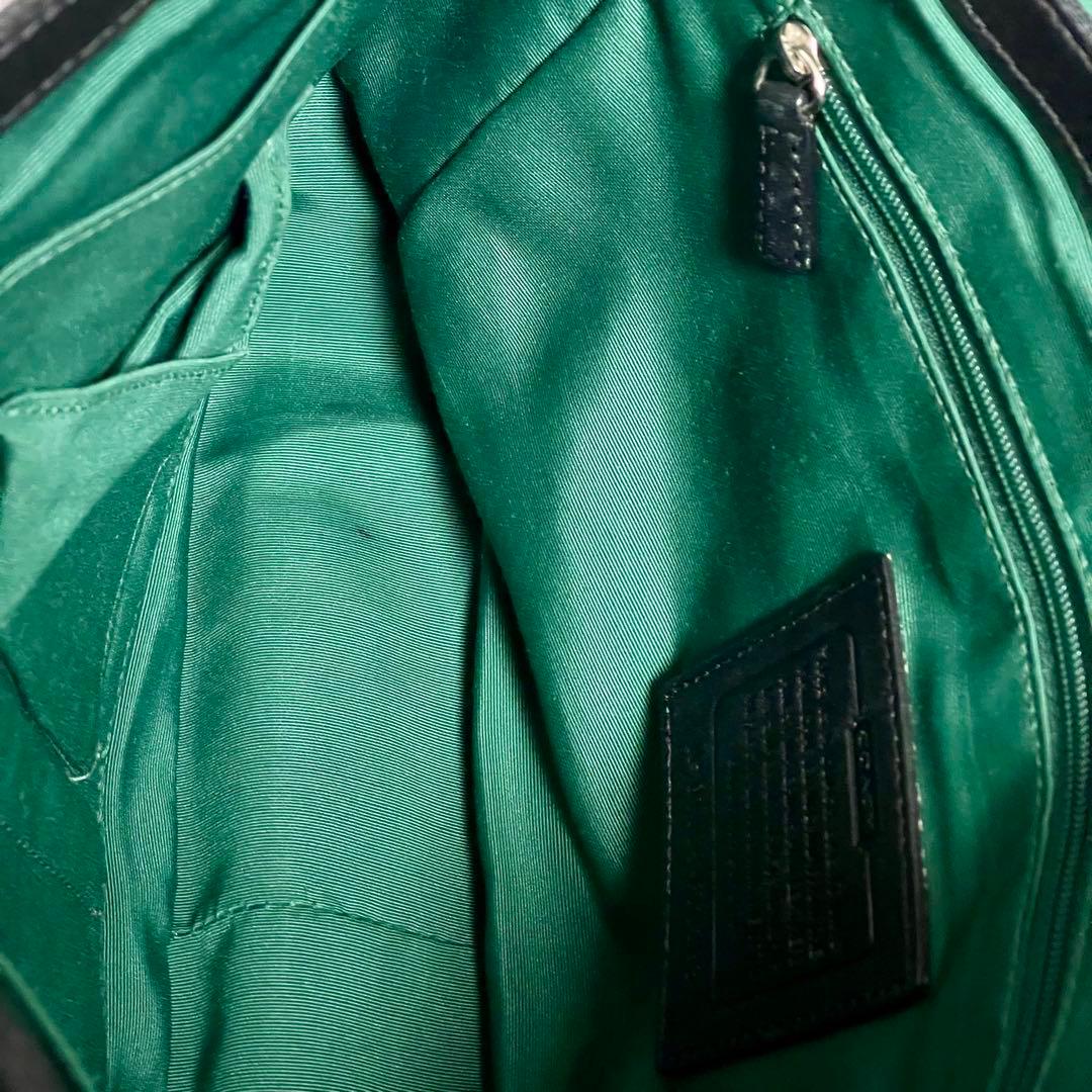 COACH コーチ メッセンジャーバッグ フラップ式 斜め掛け 70283 黒