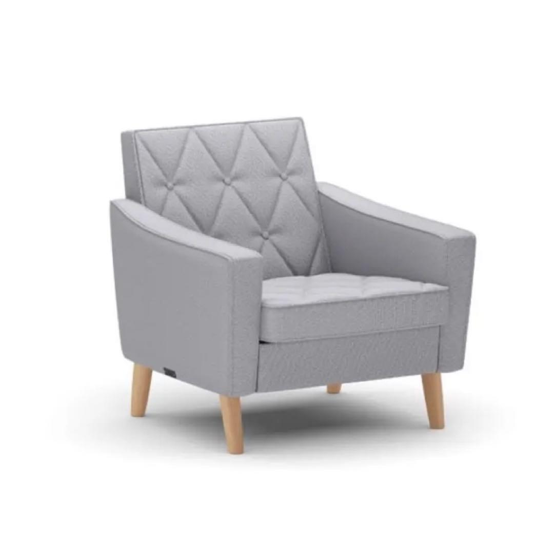 カリモクロビーチェア　パターンオーダー品