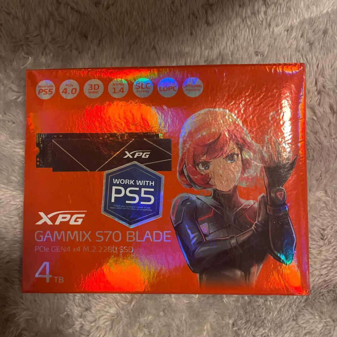 D*s様 M.2　SSD　4TB　AGAMMIXS70B-4T-CS