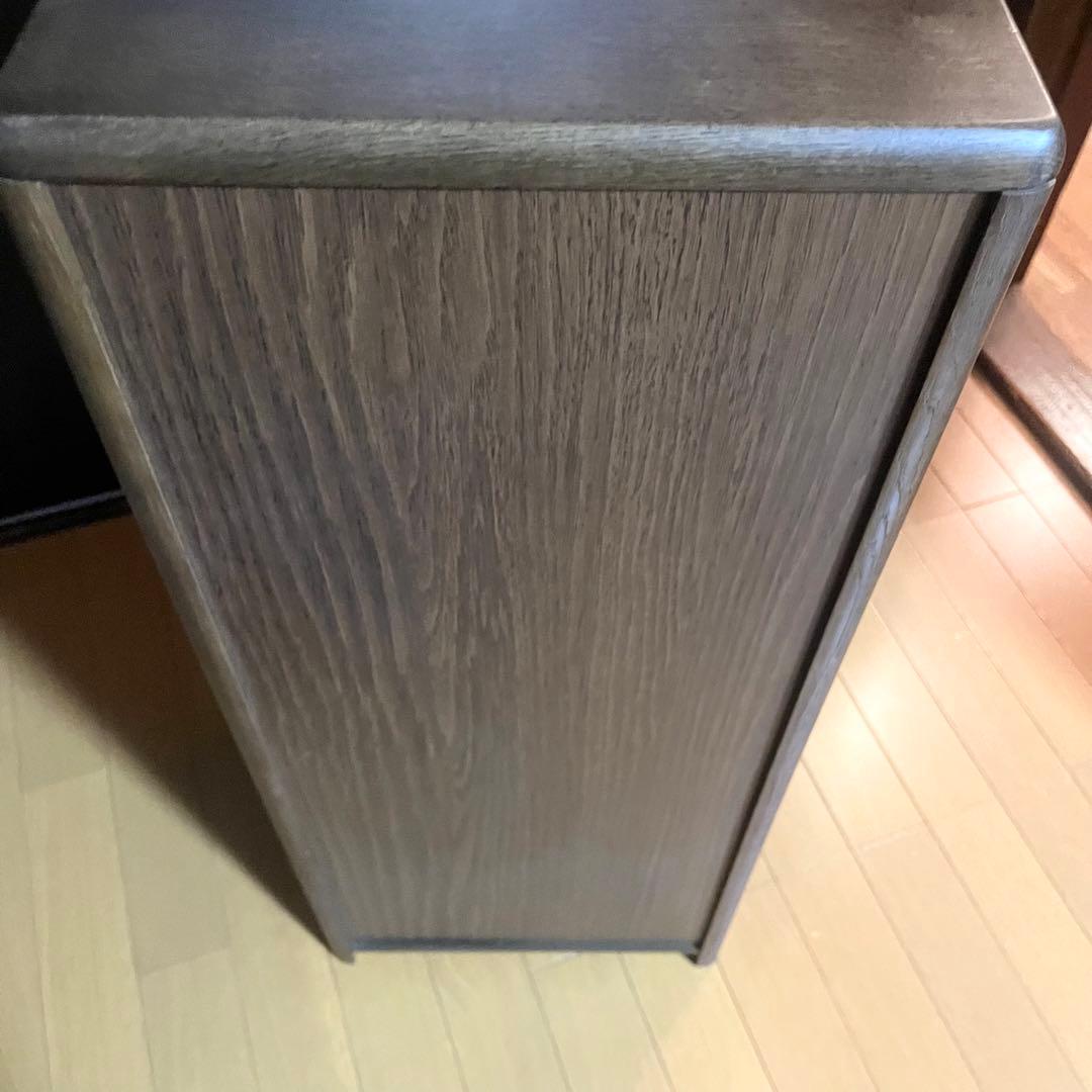 カリモク タンス チェスト5段 引き出し 天然木（ナラ） スリムチェスト