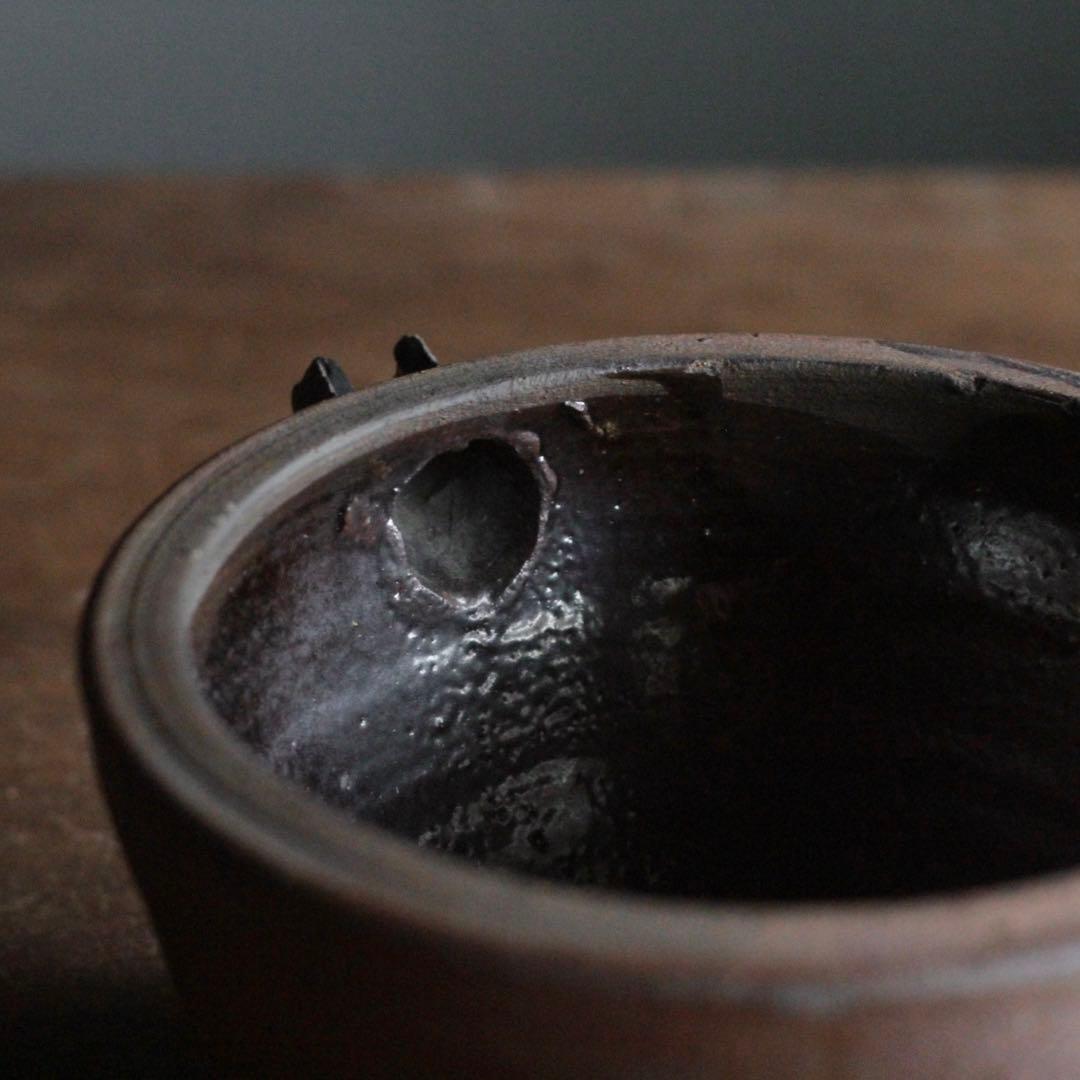 古丹波 片口 古美術 古道具 アンティーク 酒器 丹波焼