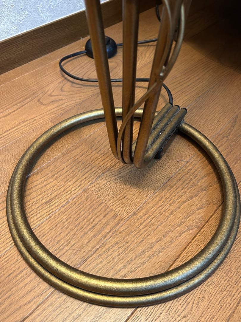 【専用】bika　レトロアンティーク フロアランプ 3灯