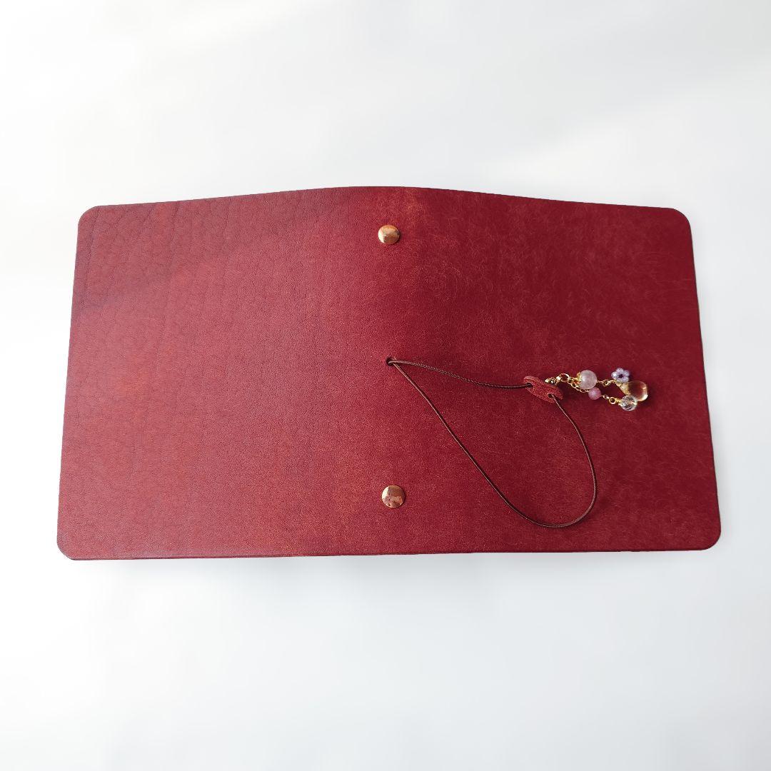 レザーシステム手帳 A6/Bine（バイン）サイズ 【ハンドメイド】