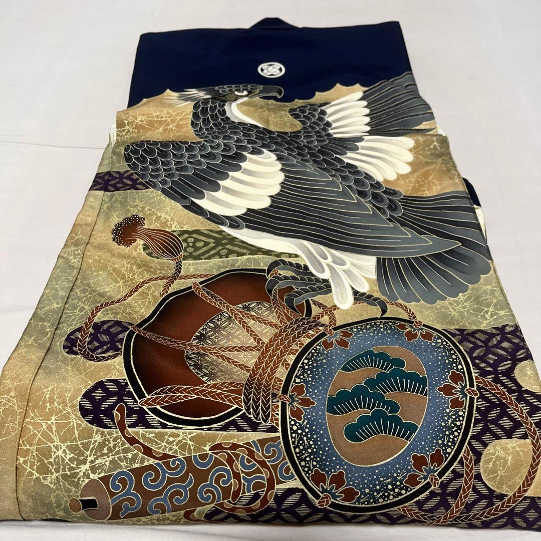 10 着物　男の子　七五三　宮参り　節句　リメイク　素材色々　まとめ売り　大量