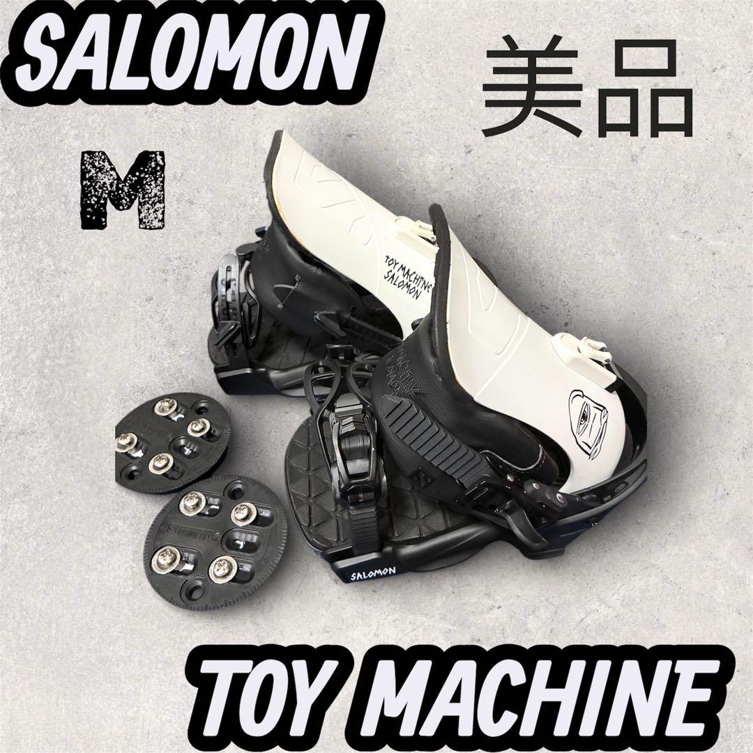SALOMON × TOY MACHINE スノーボード ビンディング S 美品