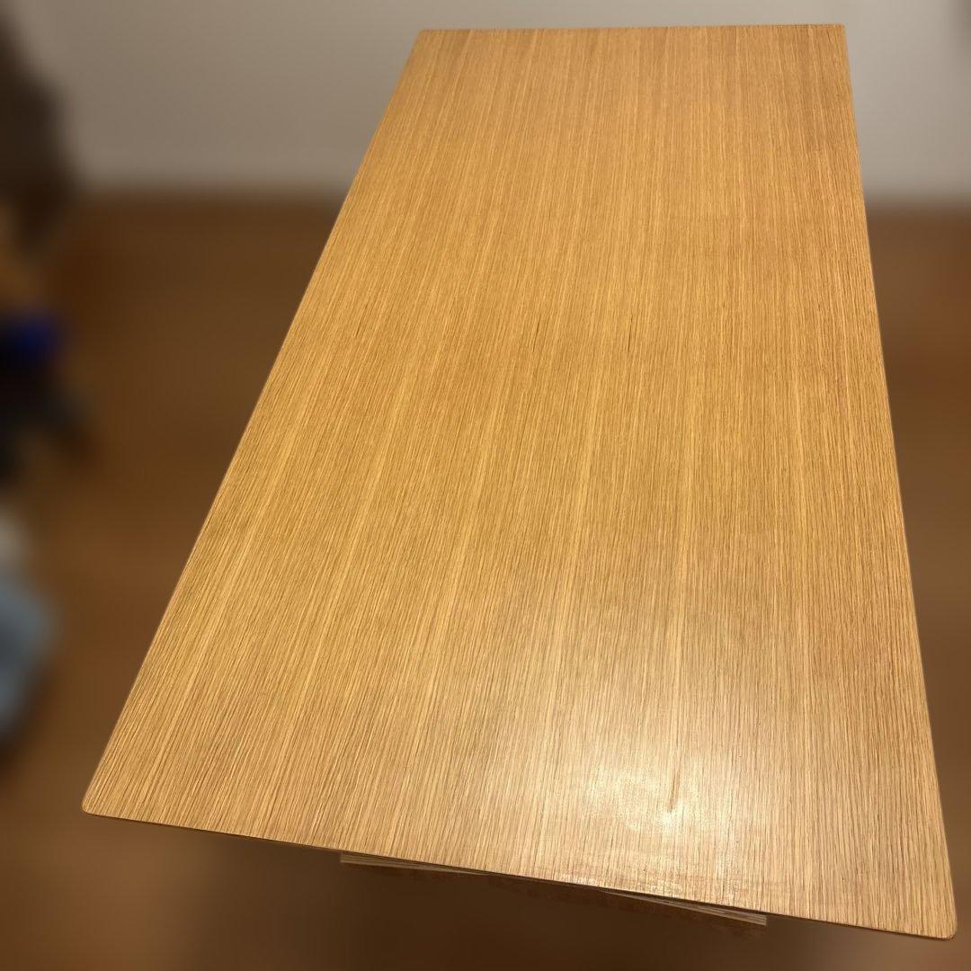 無印リビングでもダイニングでもつかえるテーブル