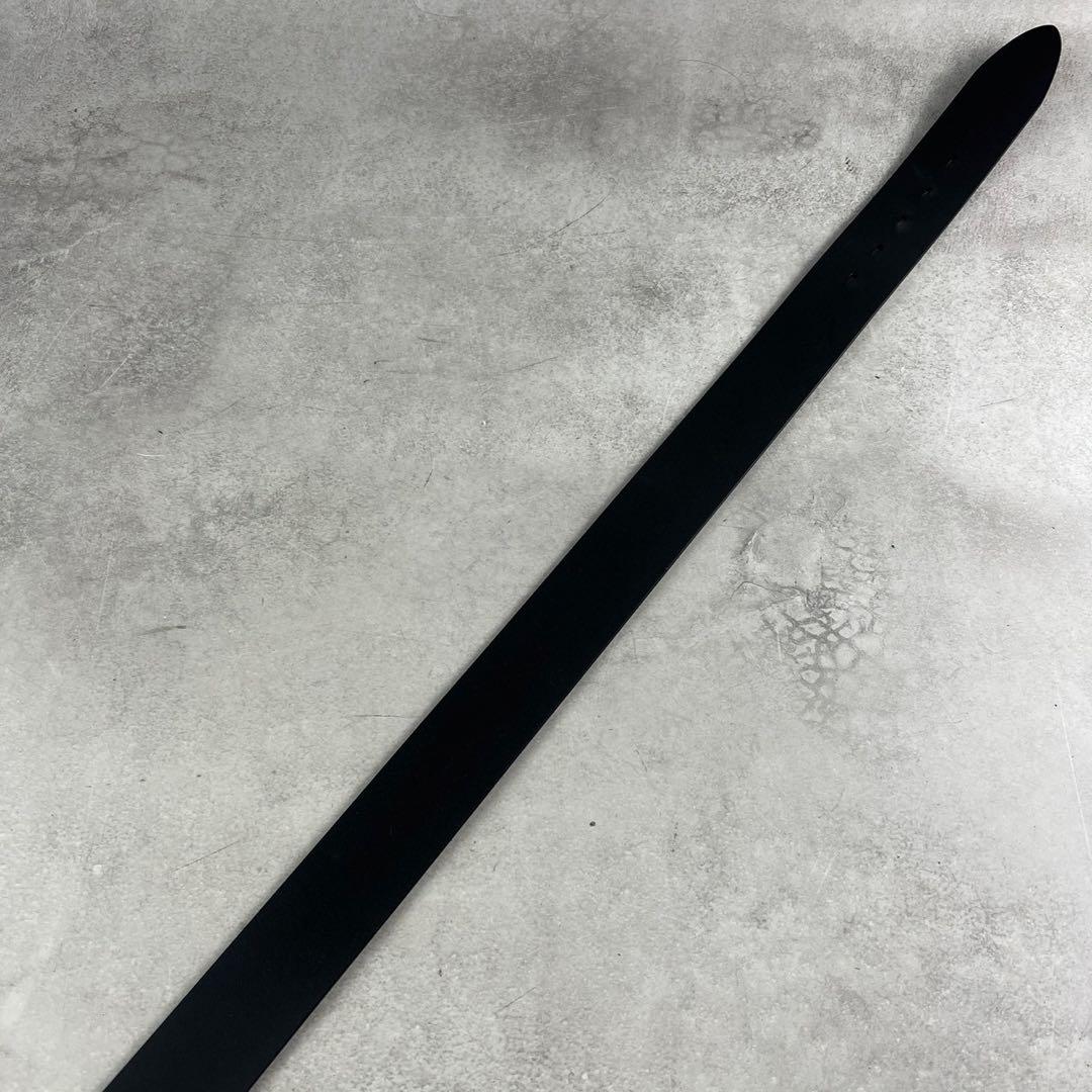 銀次様　ドルチェアンドガッバーナ　ベルト　DG レザー　ロゴ　シルバー