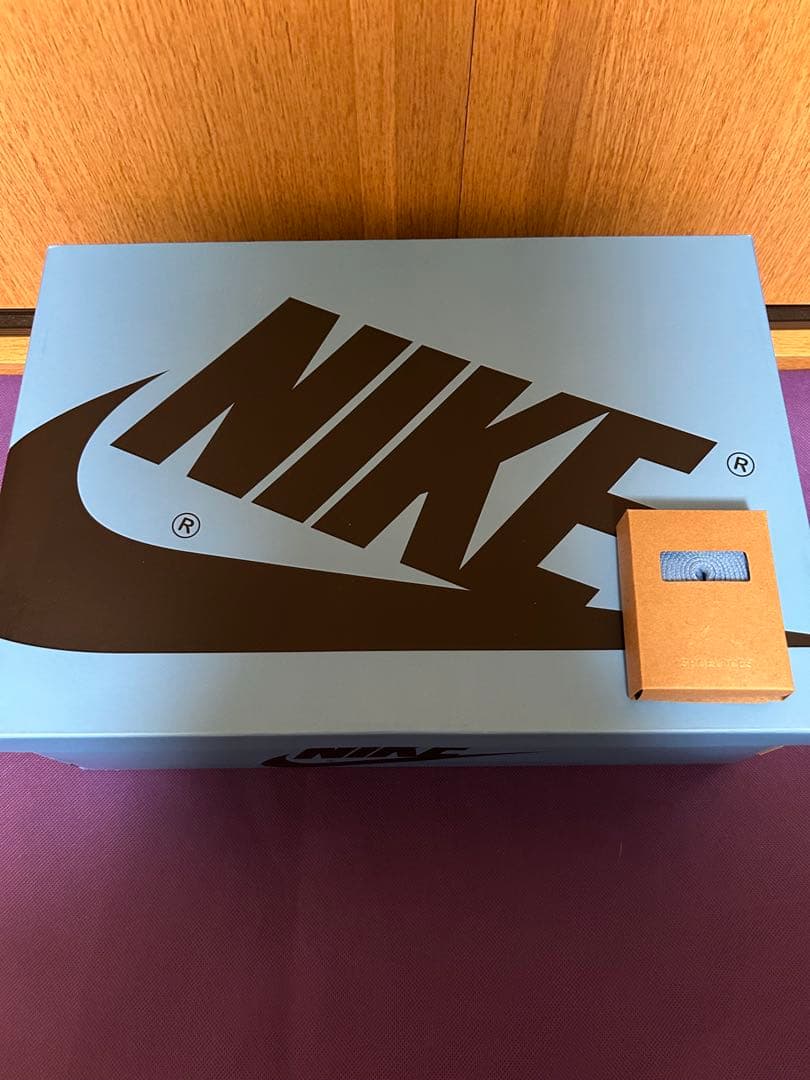 エアジョーダン1High OG University Blue/UNC Toe