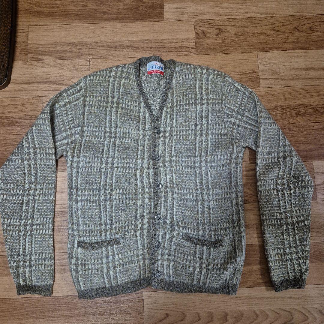jantzen 60s 70s モヘアカーディガン M オリジナル ビンテージ