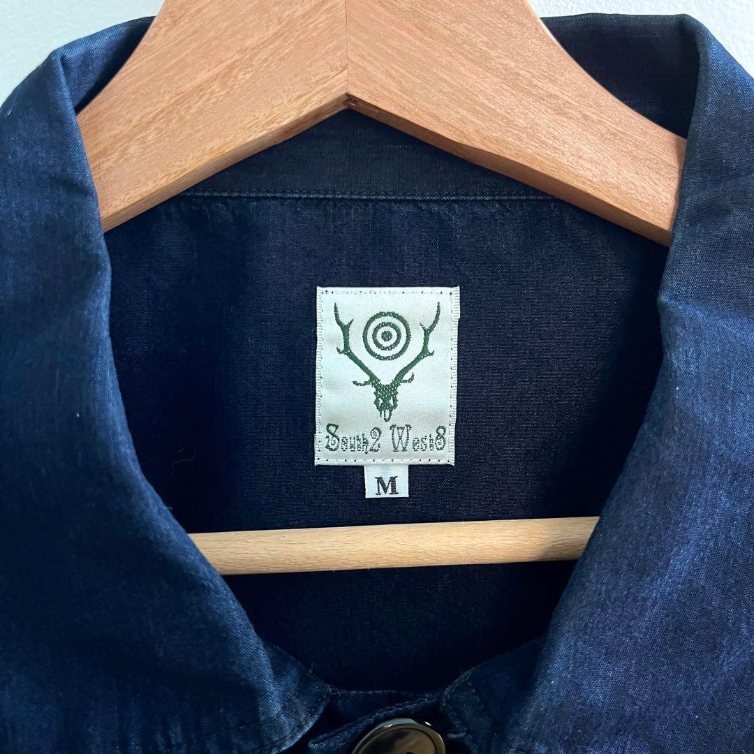【日本製36,000円→】South2 West8 シャツジャケット インディゴ