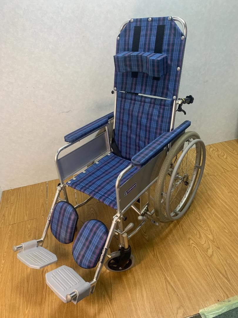 K☆141 カワムラサイクル フルリクライニング自走用車椅子 RR50-N
