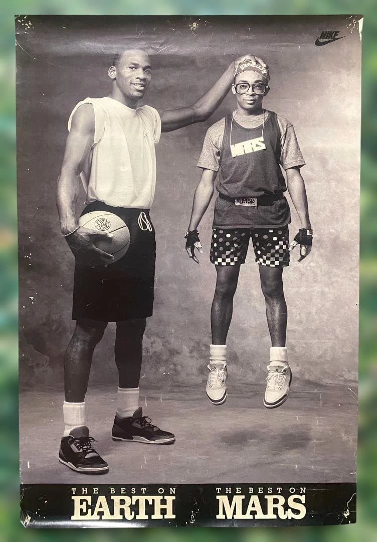 ファングッズ Michael Jordan Spike Lee Poster 1993
