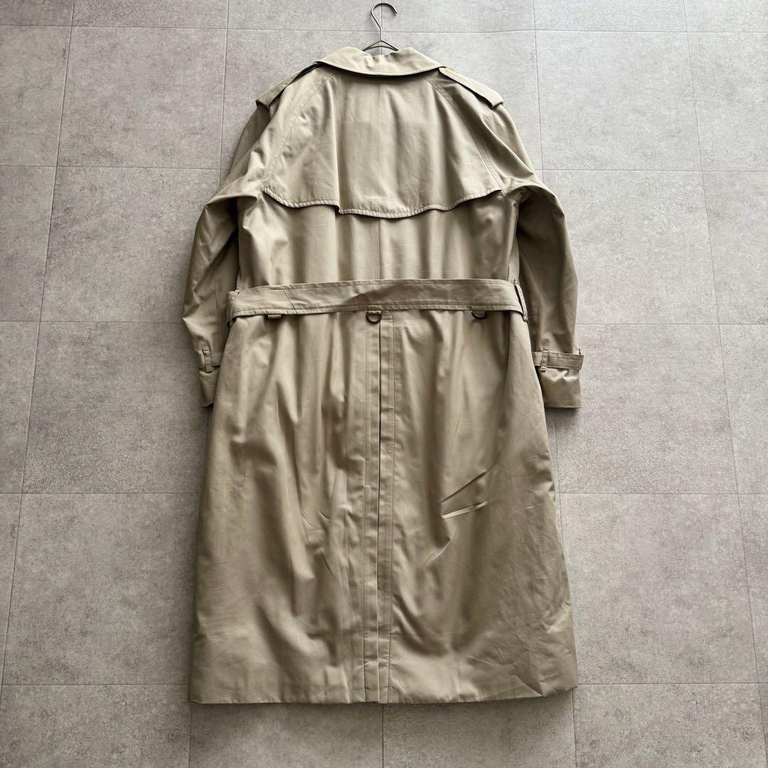 バーバリーズ　トレンチコート　ノバチェック　ライナー付　イングランド製　ベージュ