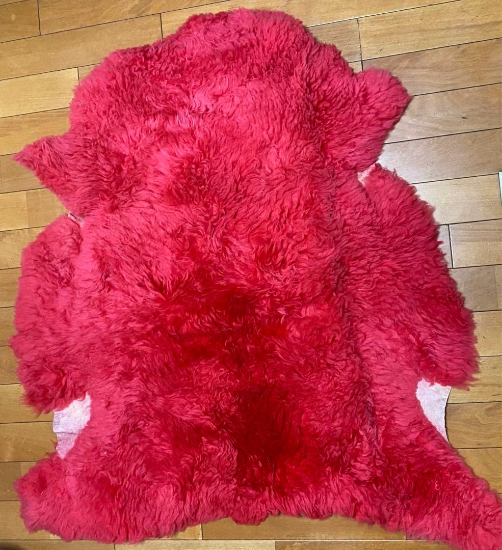 ボーロン　シープスキンラグマット