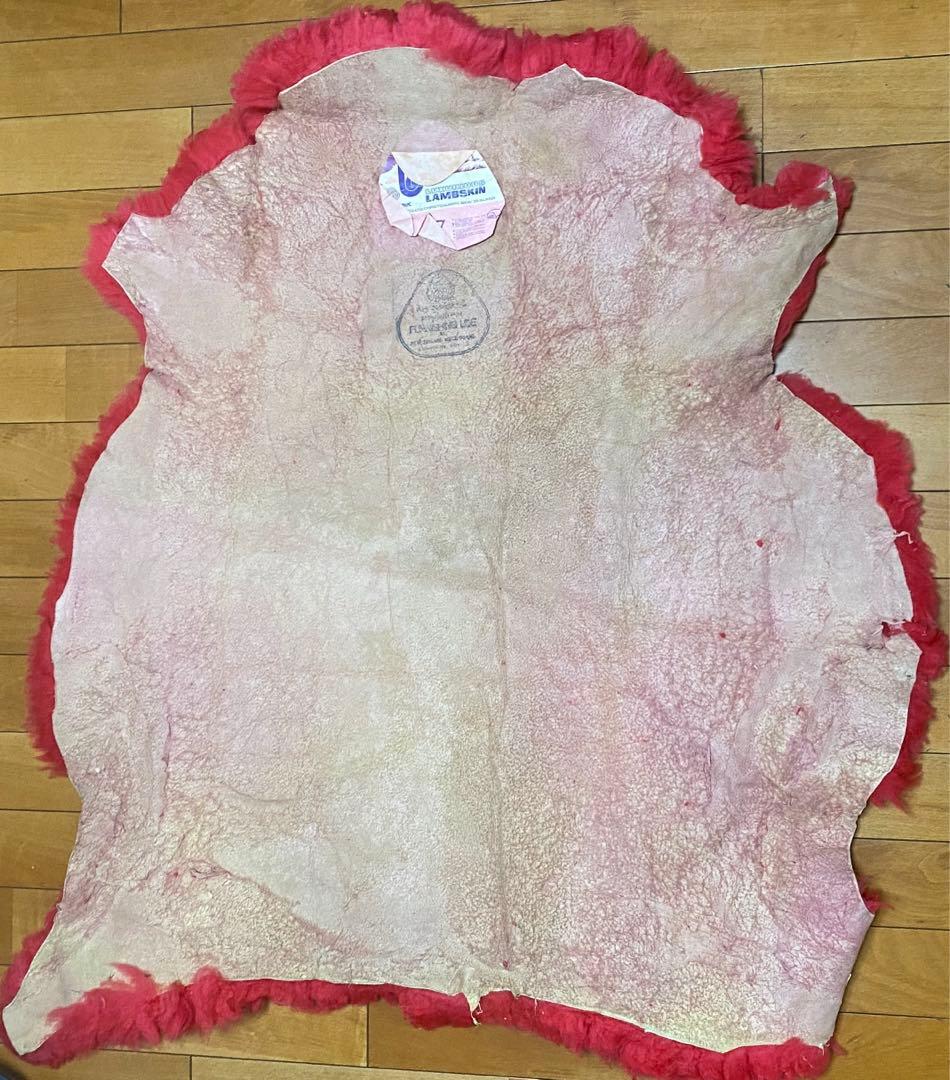 ボーロン　シープスキンラグマット