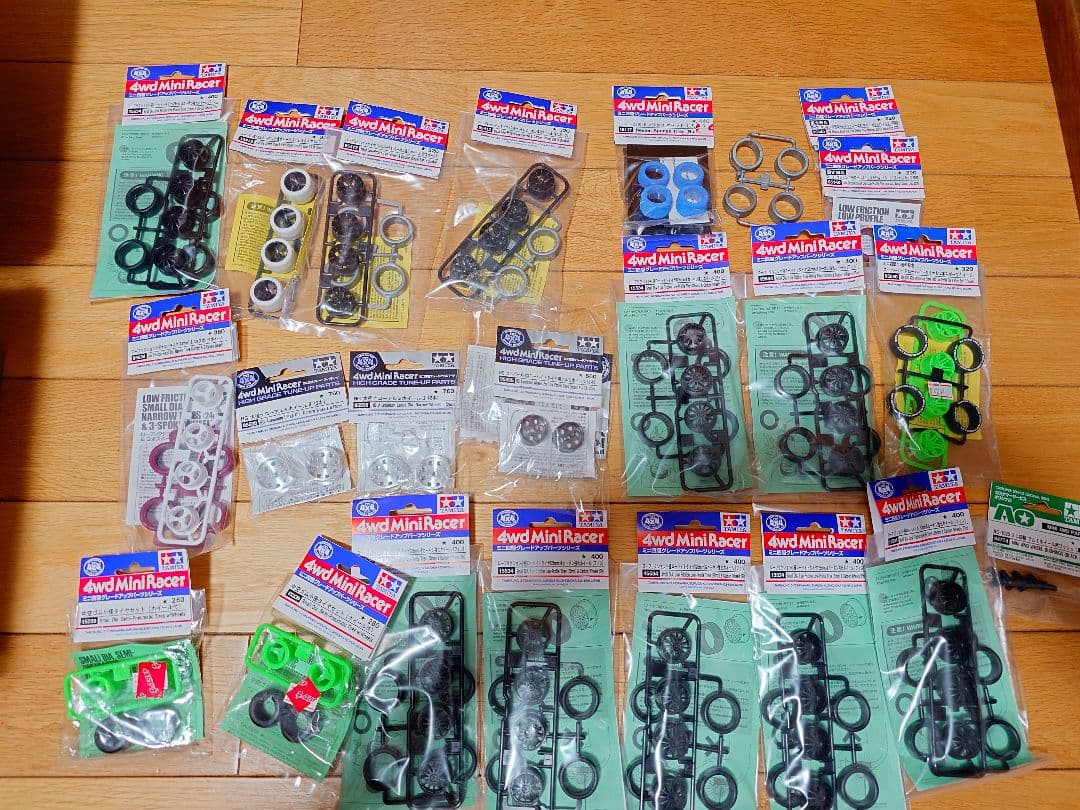 ミニ四駆 予備パーツセット100点以上