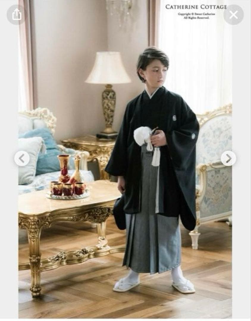 キャサリンコテージ　羽織袴　男の子　160cm