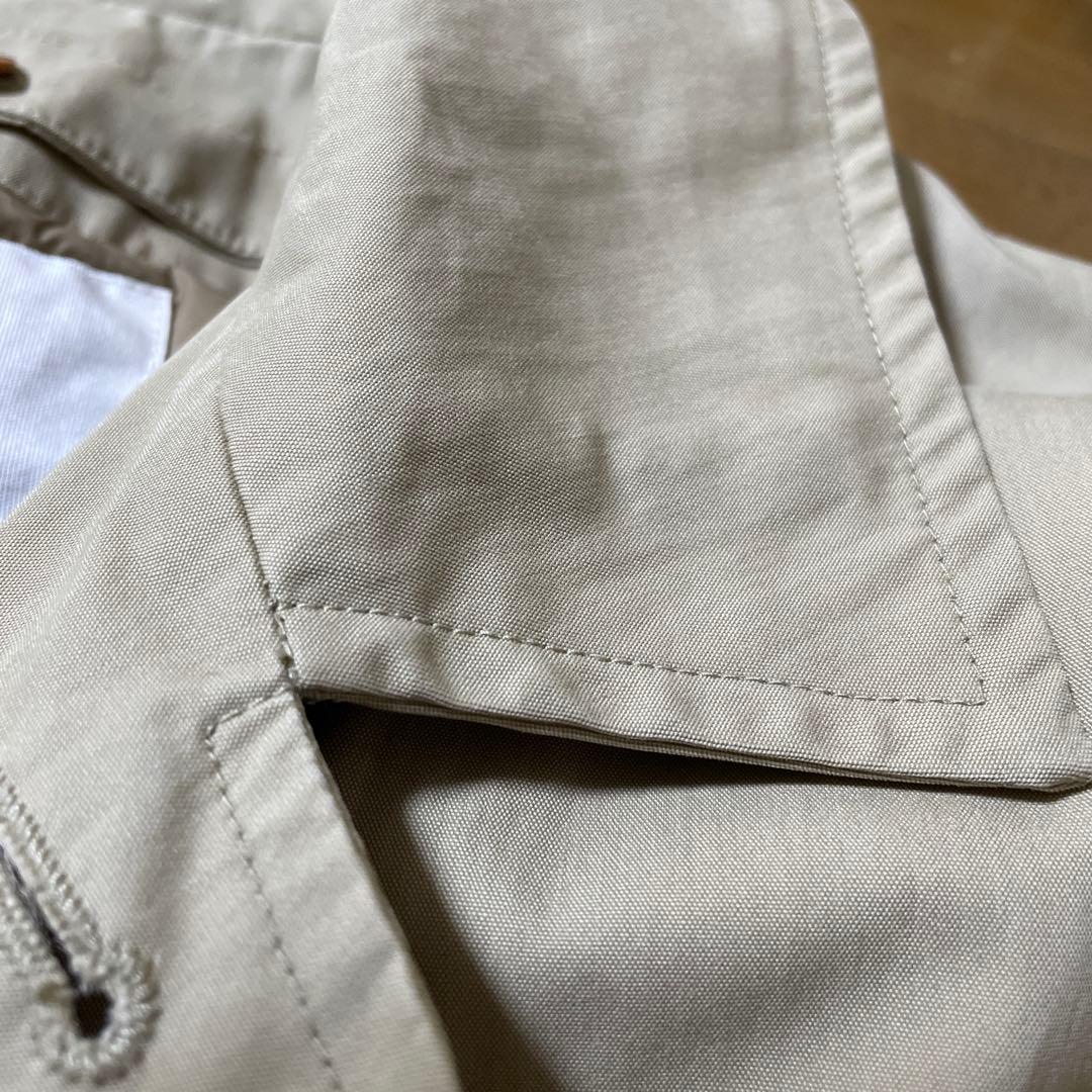 マーガレットハウエルMHLライナーダウンステンカラーコートベージュS