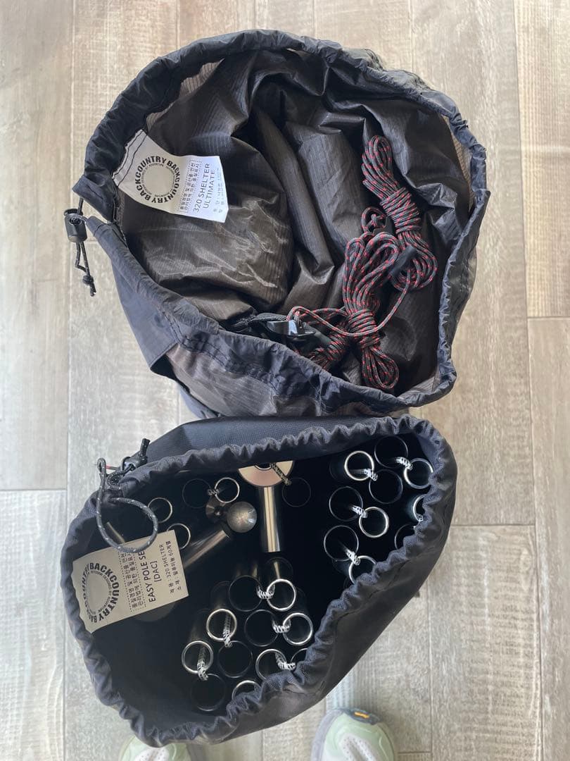 BACKCOUNTRY 320シェルター チャコールブラック