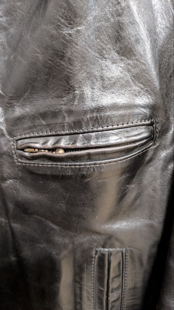 エアロレザー 革ジャン 本革 ホースハイド ステアハイド ライダース