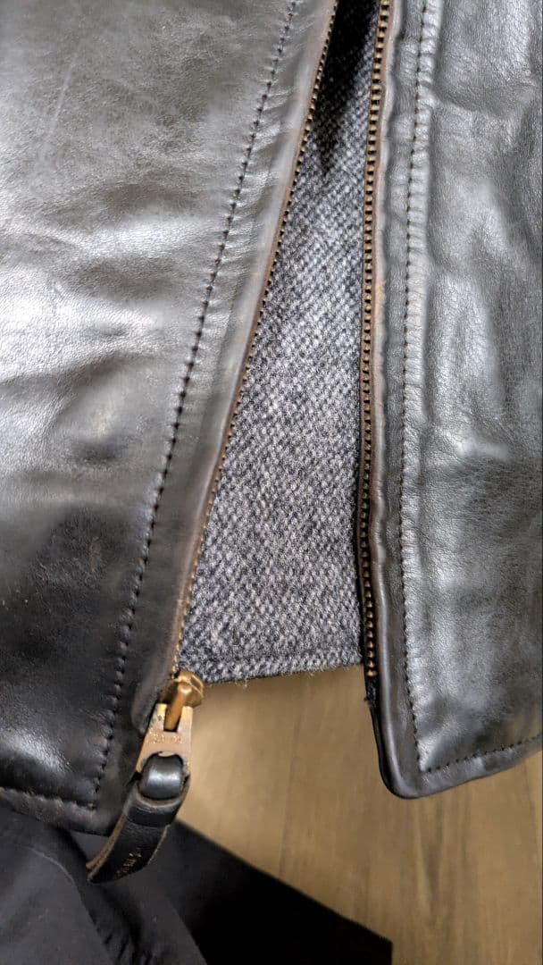 エアロレザー 革ジャン 本革 ホースハイド ステアハイド ライダース