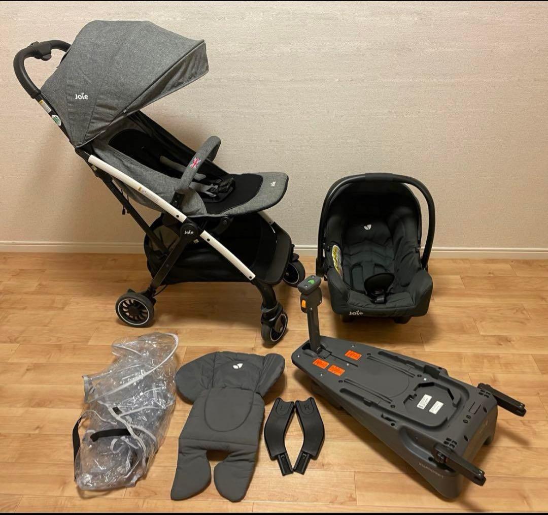 Joie ベビーカー・チャイルドシートセット 　gemm i-base