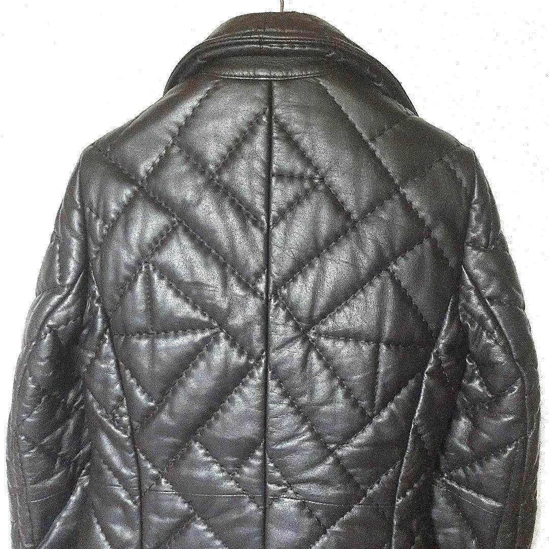 ジャンフランコフェレ、ヴィンテージシープスキンキルティングジャケットサイズ40