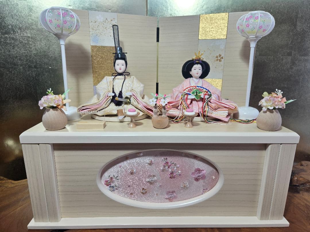 【一点限り】雛人形 収納飾り　SH50