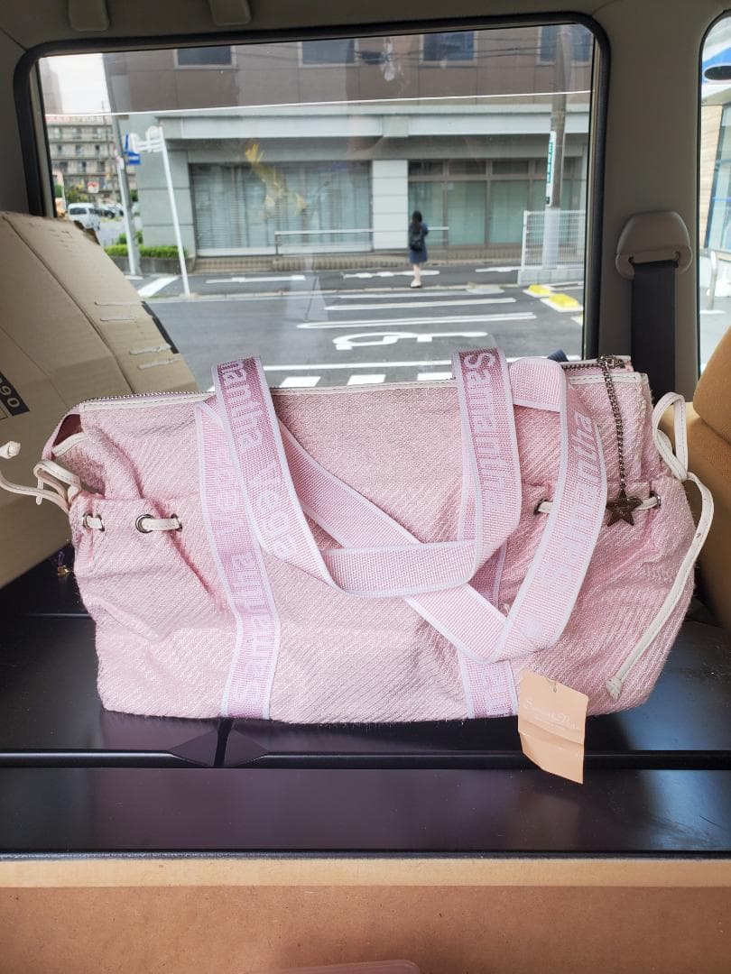 Samantha Vega ピンク ボストンバッグ