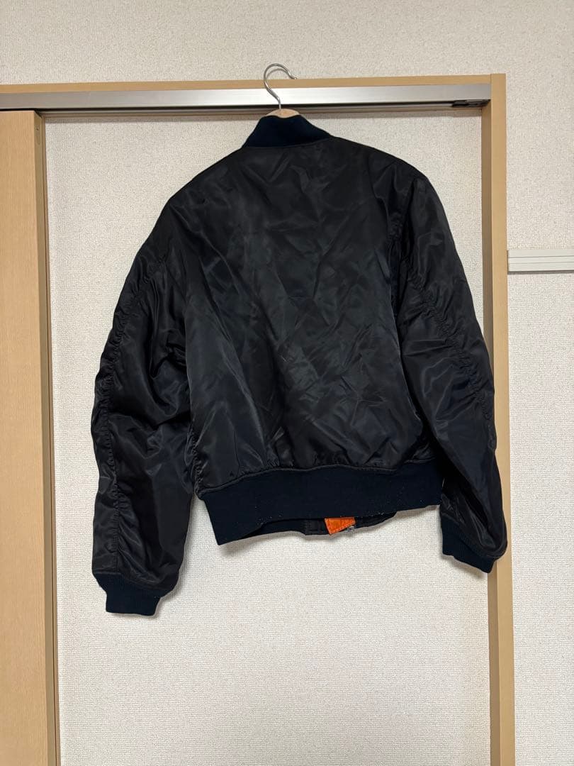 黒 90s WESTOP INDUSTRIES MA-1 短丈 Y2K